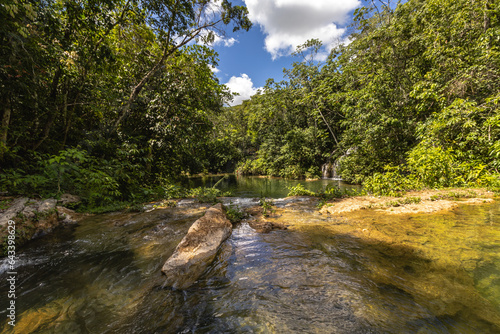 paisagem natural na cidade de Bonito, Estado do Mato Grosso do Sul, Brasil photo