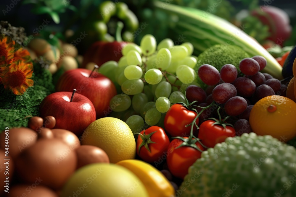 Close-Up of Colorful Fresh Produce at Farmer's Market Close-Up of Colorful Fresh Produce at Farmer's Market