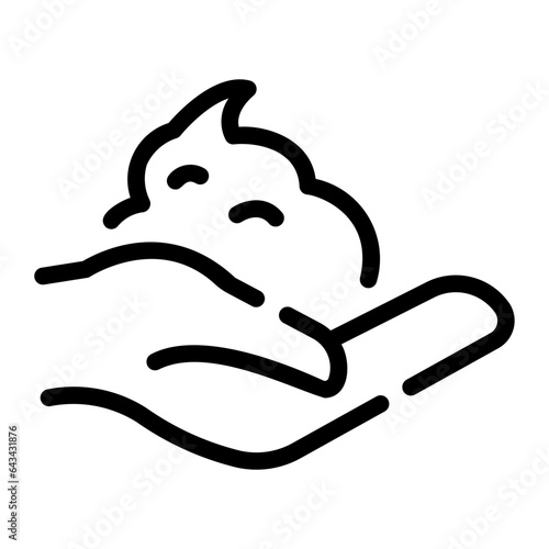 shaving cream Line Icon