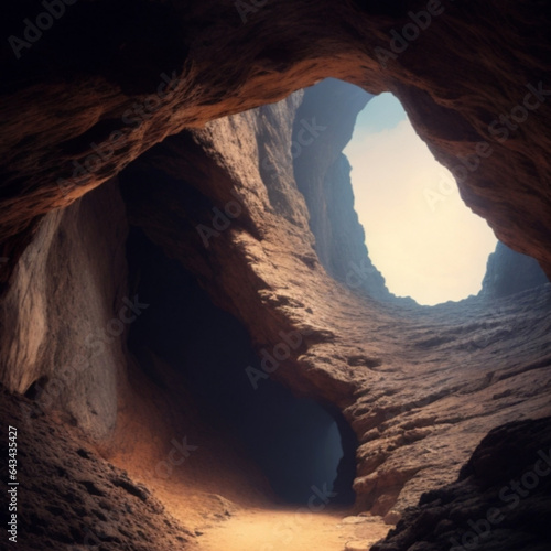 AI, creation, rock, landscape, stone, rocks, cave