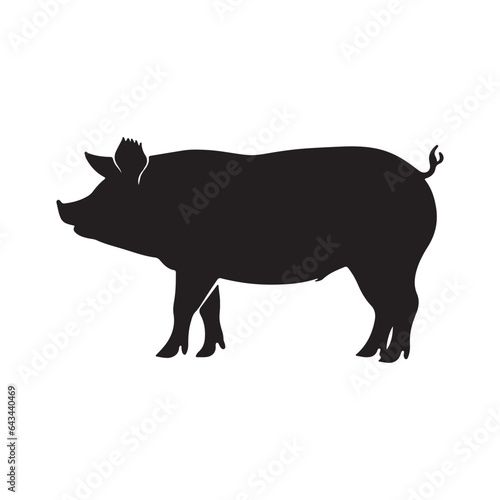 pig silhouette