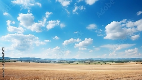 background Endless ocQuiet rural area with fields