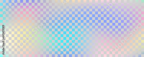 Fotografiet Holographic foil checkerboard background