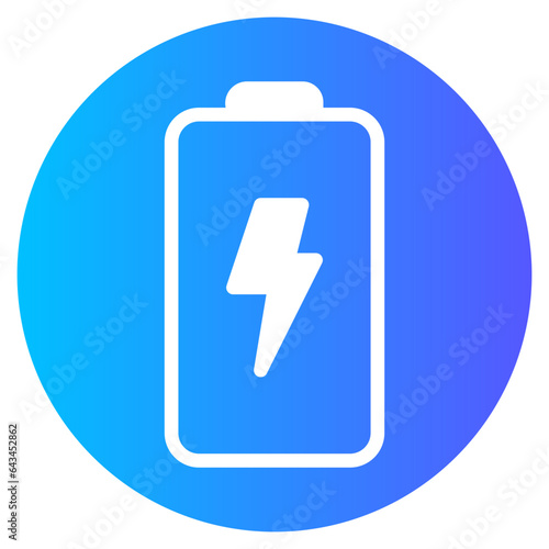 charge gradient icon