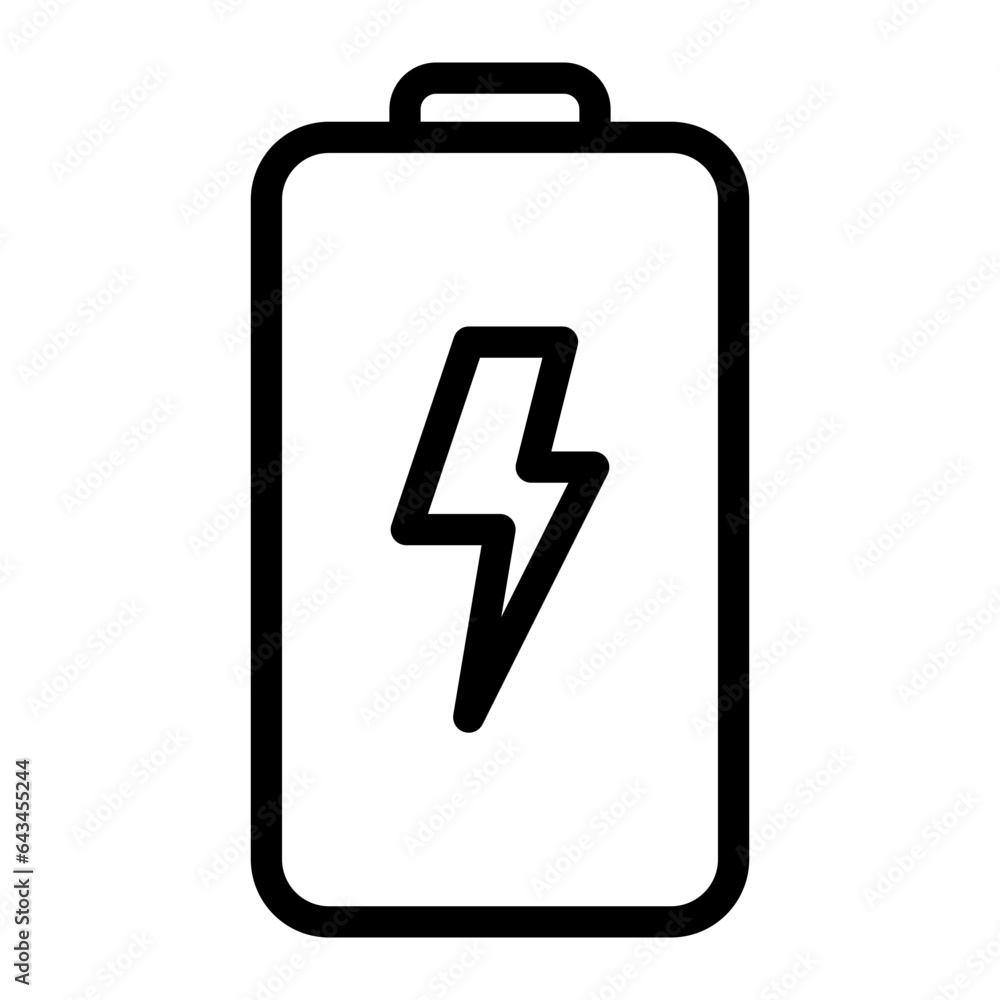charge line icon charge line icon