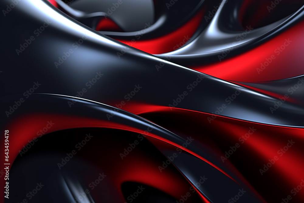 Abstract Wave Liquid Background Illustration