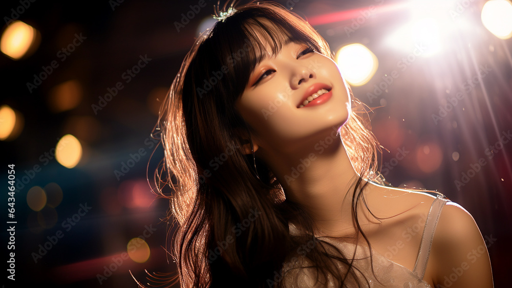 A young Korean girl pursuing her dreams as a K-POP Artist A young Korean girl pursuing her dreams as a K-POP Artist