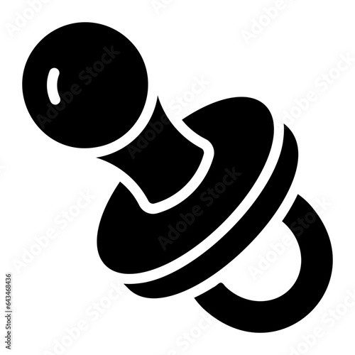 pacifier Solid icon