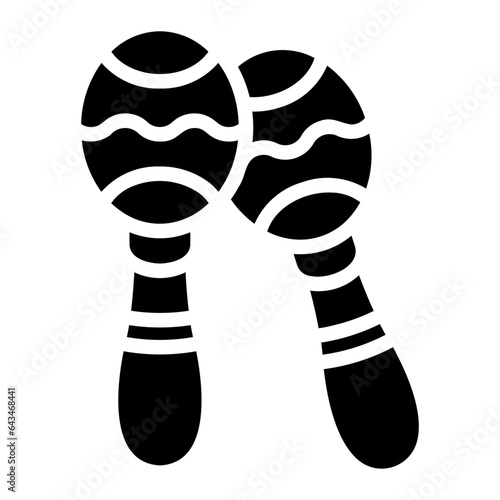 maracas Solid icon