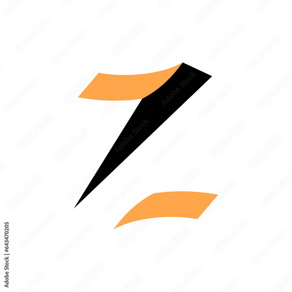 letter Z logo abstract design, Minimalist Z initial based vector icon. letter Z logo abstract design, Minimalist Z initial based vector icon.
