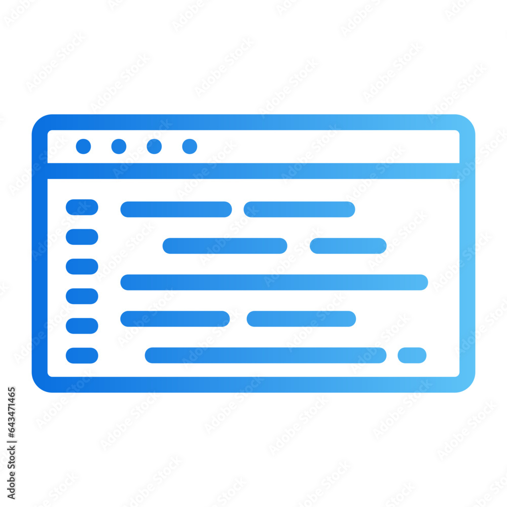 codig gradient icon codig gradient icon