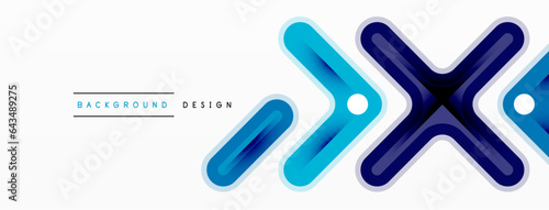 Minimal geometric background cross line. Design for wallpaper, banner, background, landing page, wall art, invitation, prints, posters