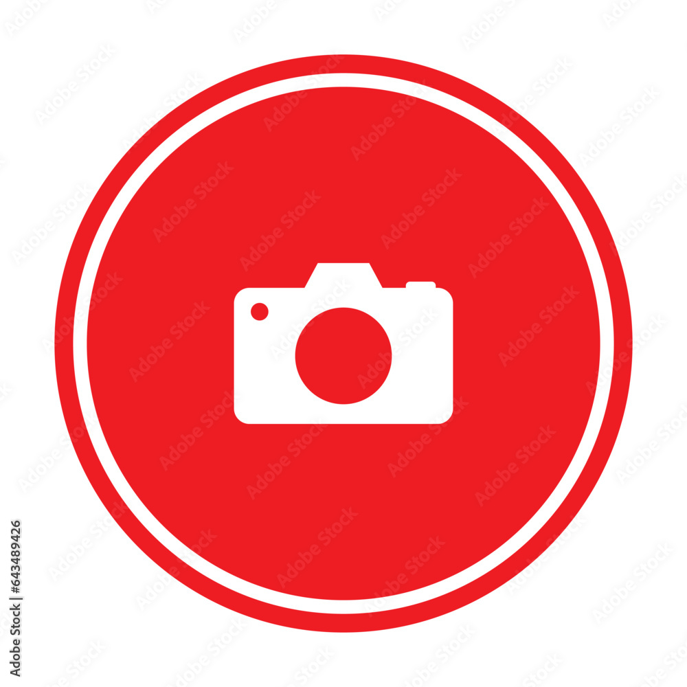 camera icon logo design template vector illustration camera icon logo design template vector illustration