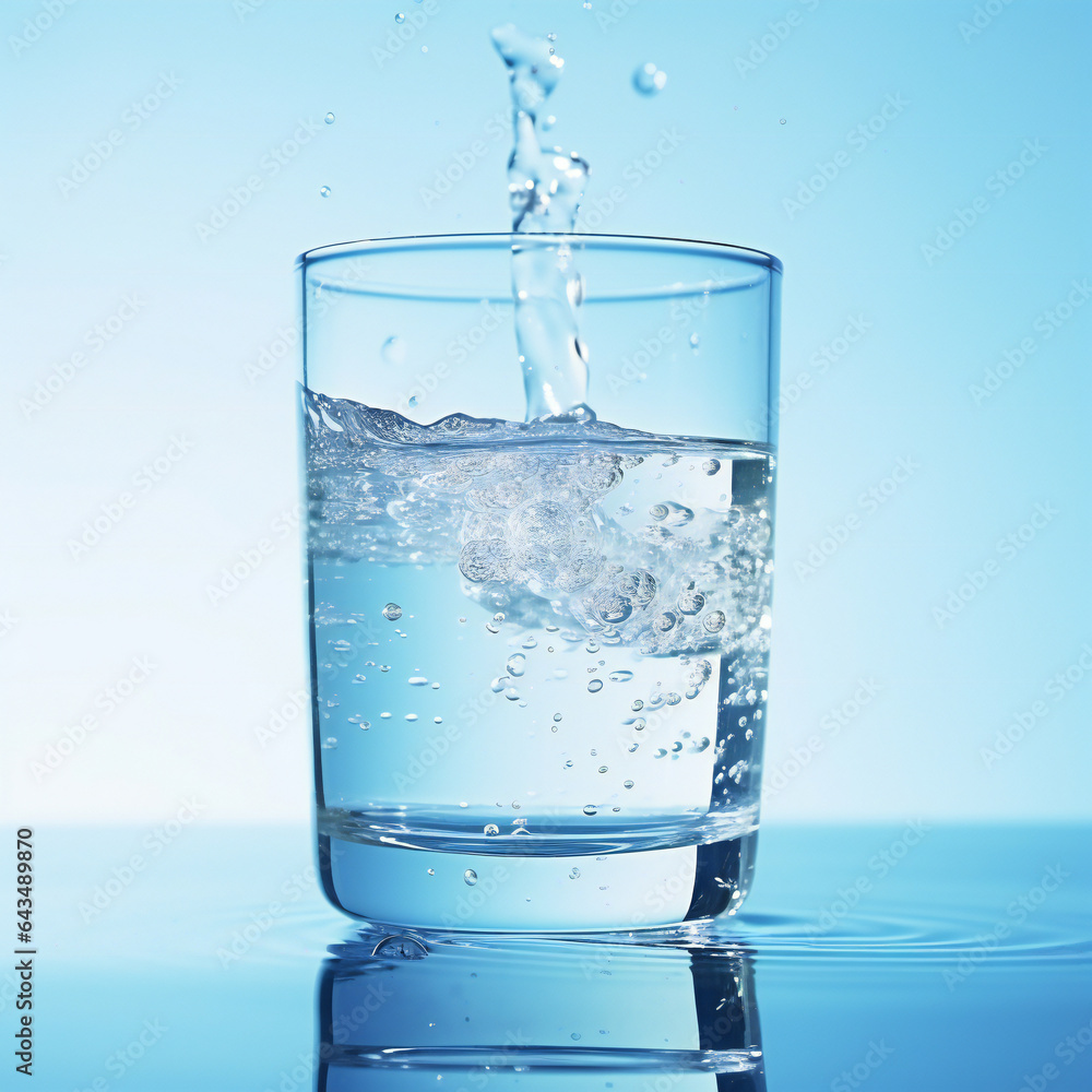 glass of water glass of water