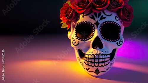Skull, day of the dead 