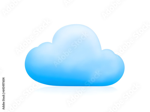 Cloud computing concept, Blue clouds