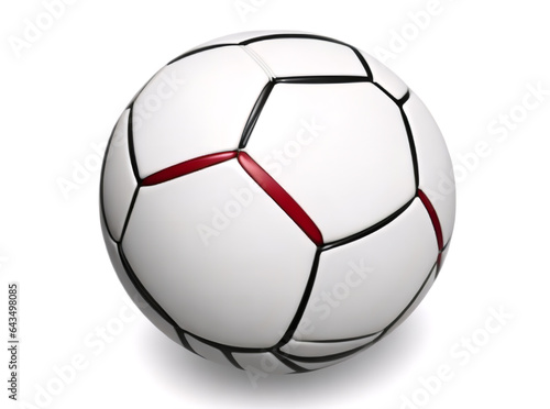 Soccer ball isolated on a white background photo