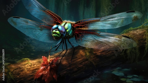 A Graceful Dragonfly in Exquisite Detail © Alexander Beker