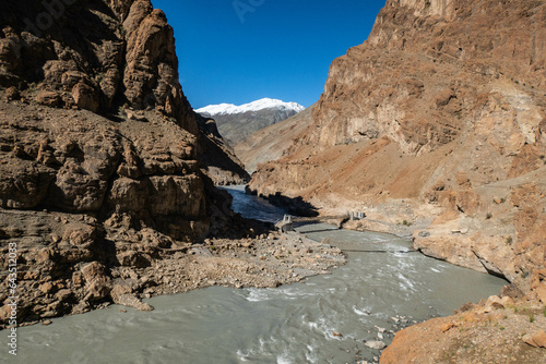 Trekking to Zanskar along the Tsarab Chu River, Ladakh, India