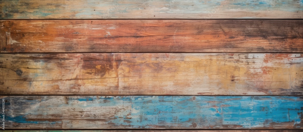 Old wood with faded color as a backdrop Old wood with faded color as a backdrop