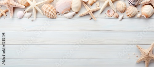 Seascape starfish and shell...