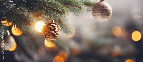 Christmas decorations with ...