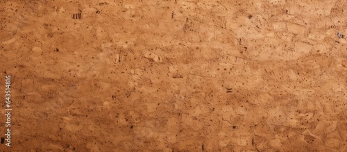 Close up of a textured cork...