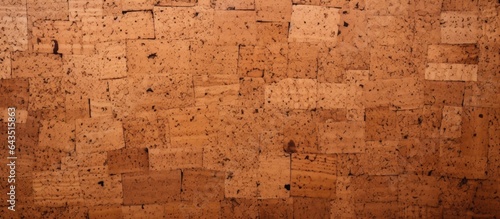 Close up of a textured cork...