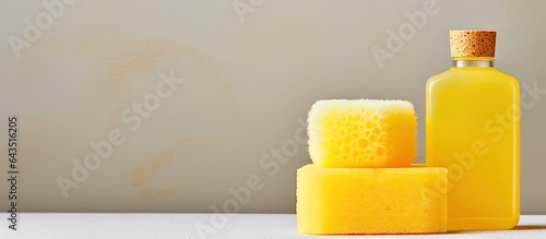 Brightly colored yellow spo...