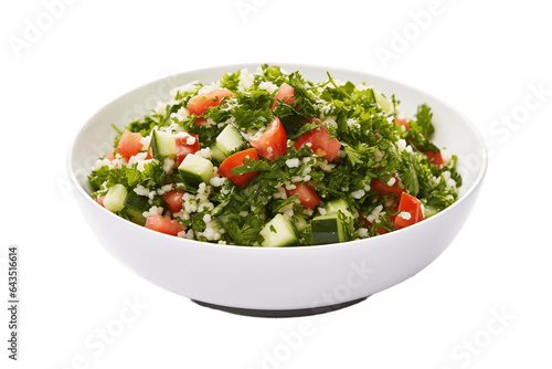 Tabouleh Isolated on transparent Background, Generative AI