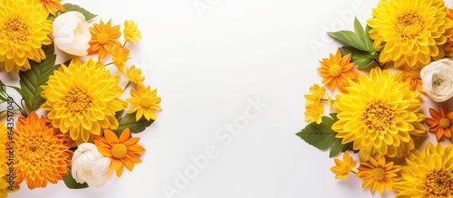 Floral arrangement of yello...