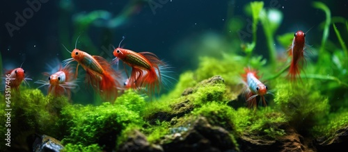 Freshwater tank with cherry...