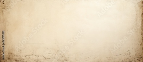 Aged sheet on white backdrop