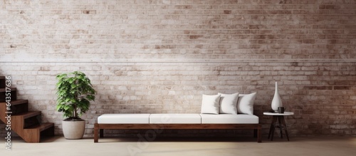 White studio room interior ...