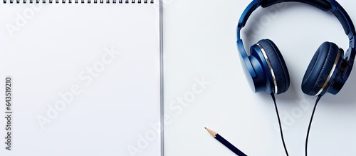 A notepad with a pen and he...
