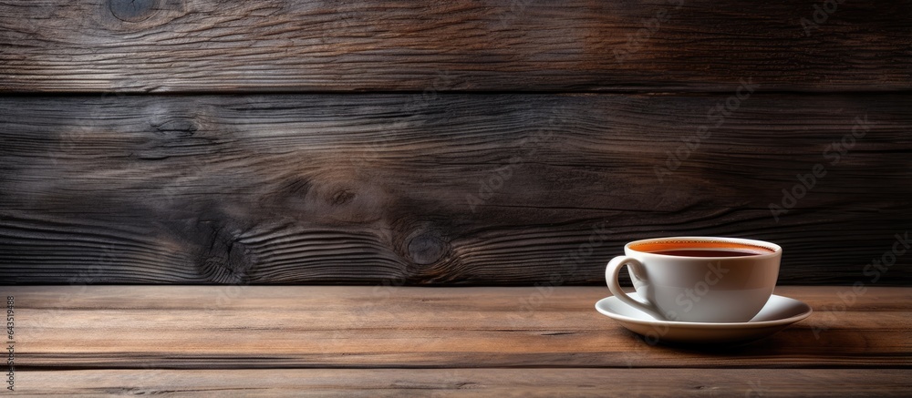 Tea on wood Tea on wood