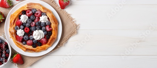 Galette from French cuisine...