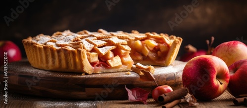 Apple pie made from scratch...
