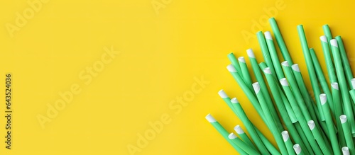 Green and yellow background...