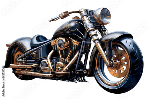Motorcycle PNG sports bike on a transparent background