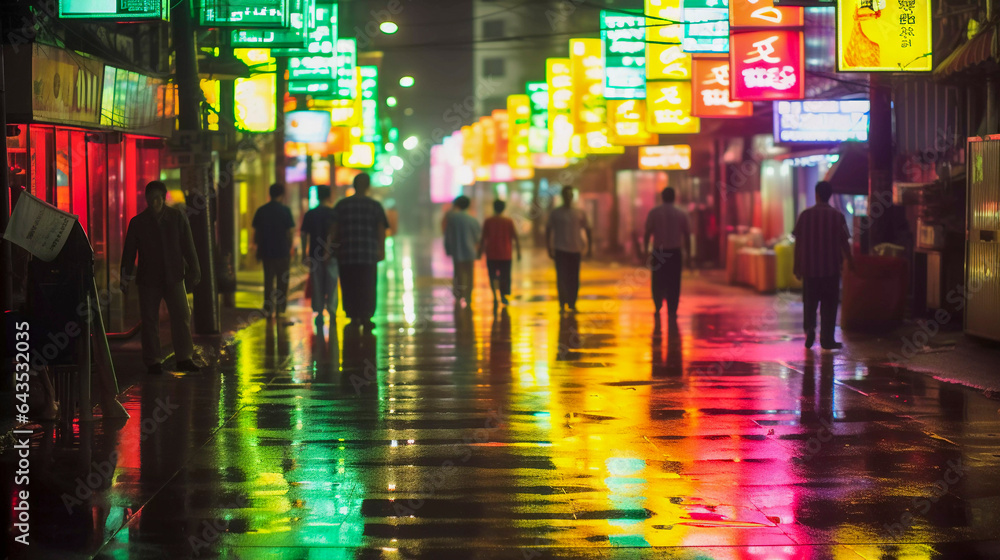 Cyberpunk Tokyo: Glimpse into the Future of City Streets, Generative AI