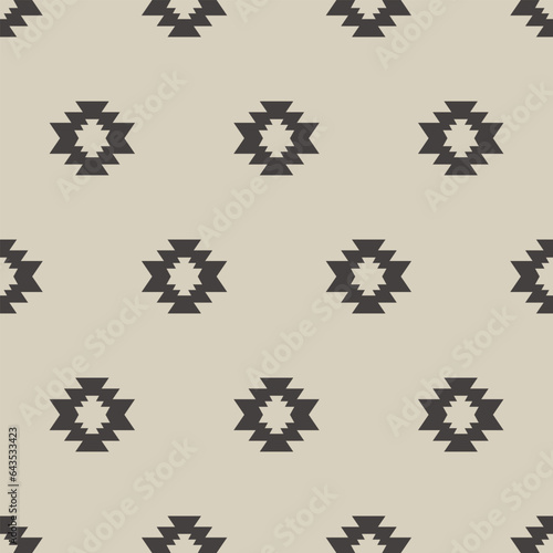 Minimal Southwestern Seamless Pattern Navajo Print