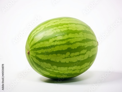 a watermelon isolated on white background