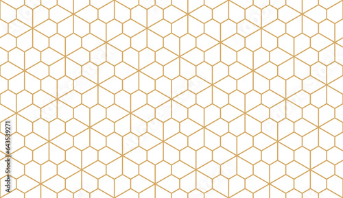 Seamless floret geometric pattern with line, polygonal tessellation, png transparent background.