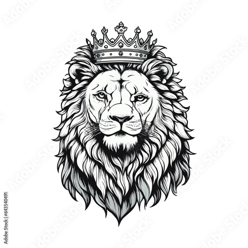 Leon Head with crown