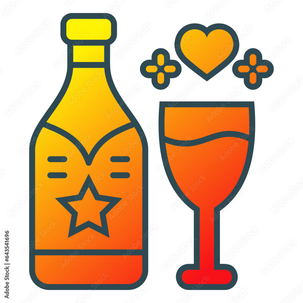 Champagne Icon Champagne Icon