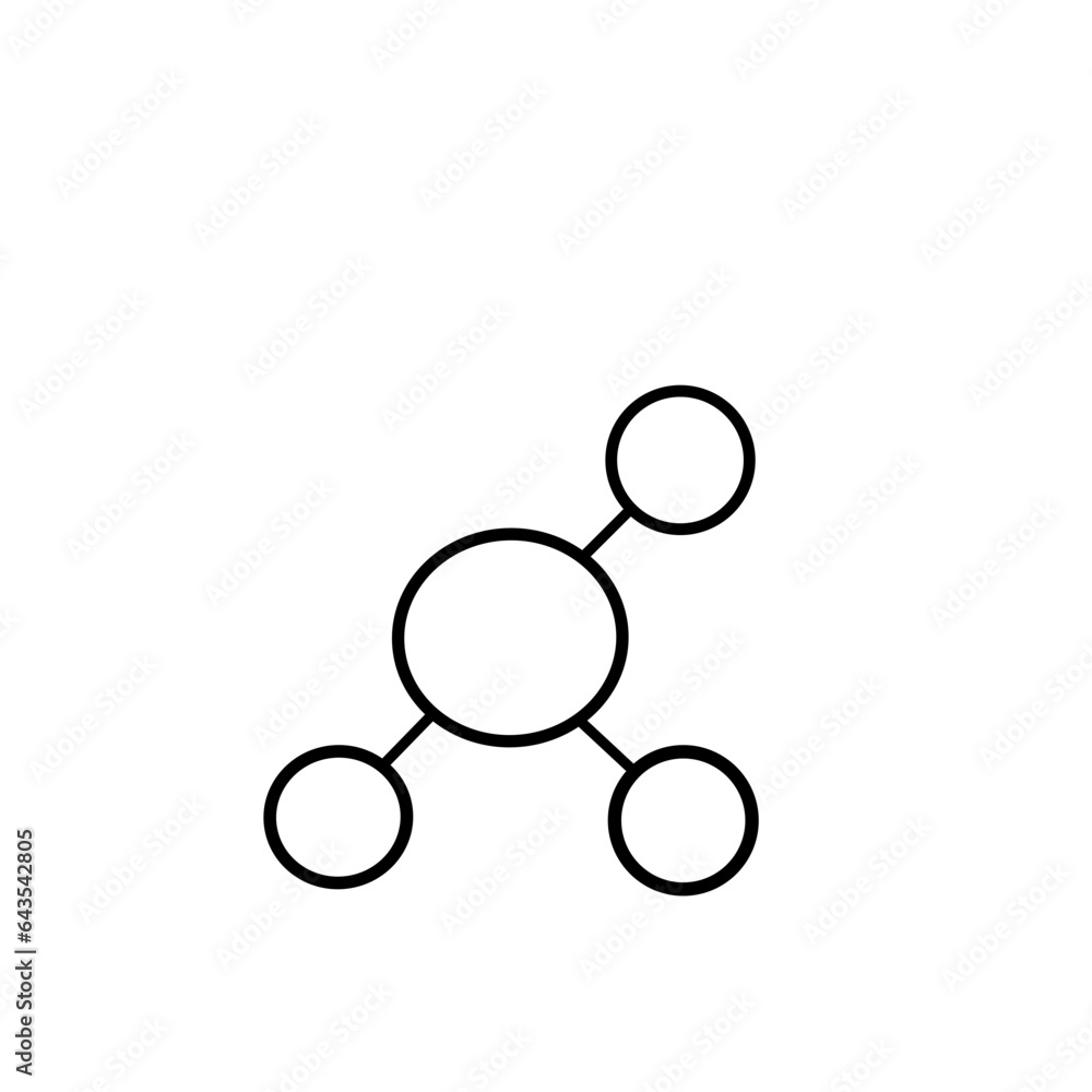 Editable vector pack of connection line icons Editable vector pack of connection line icons
