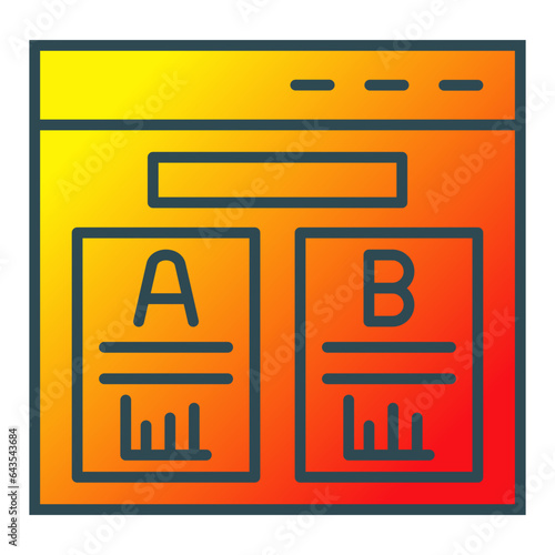 Ab testing Icon
