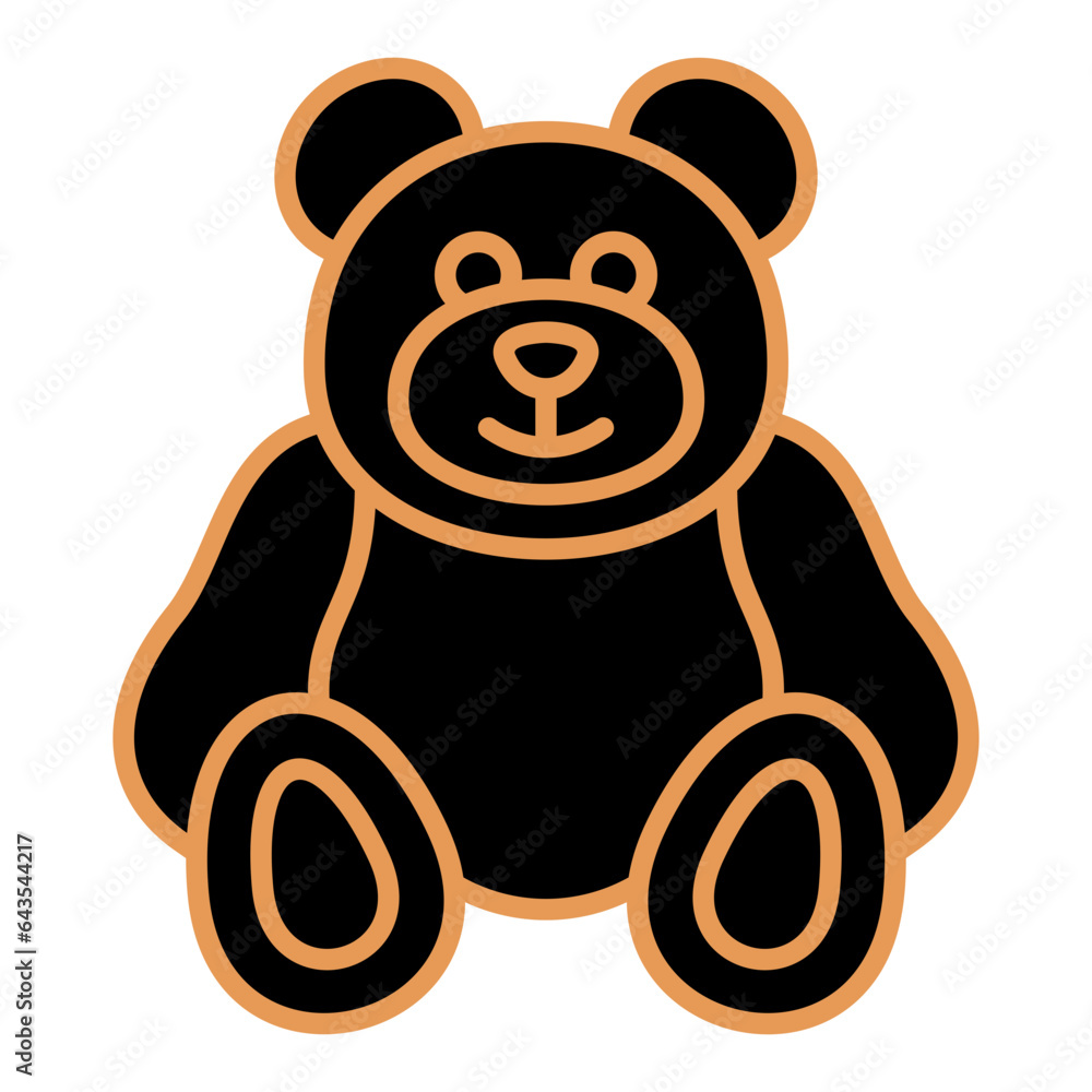Obraz premium Teddy Bear Icon