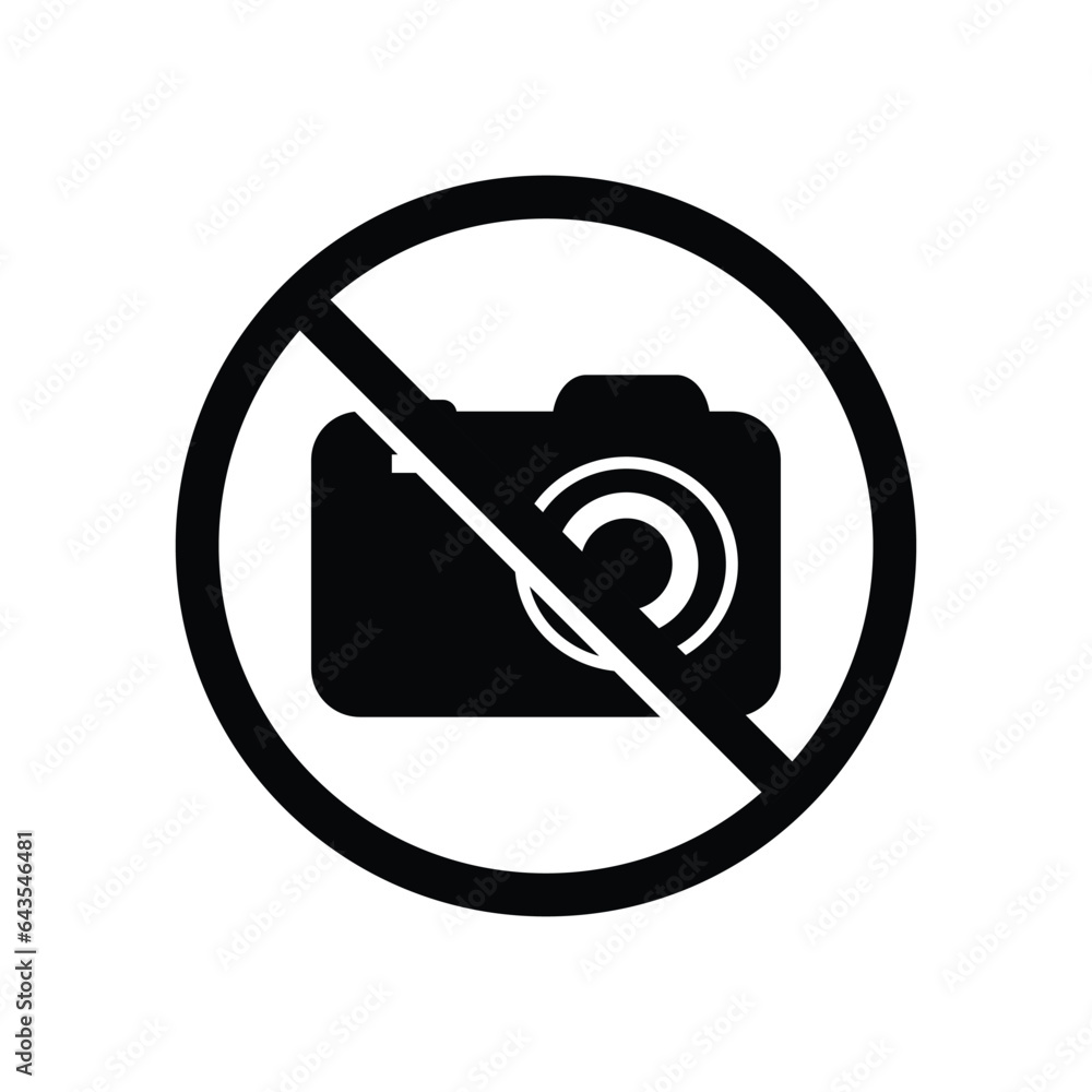 No photography sign. prohibiting sing No photography sign. prohibiting sing